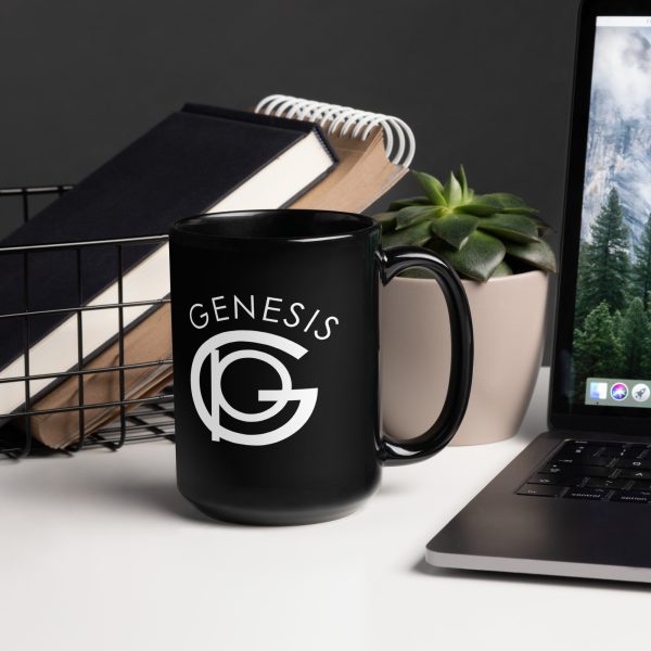 Genesis Black Glossy Mug
